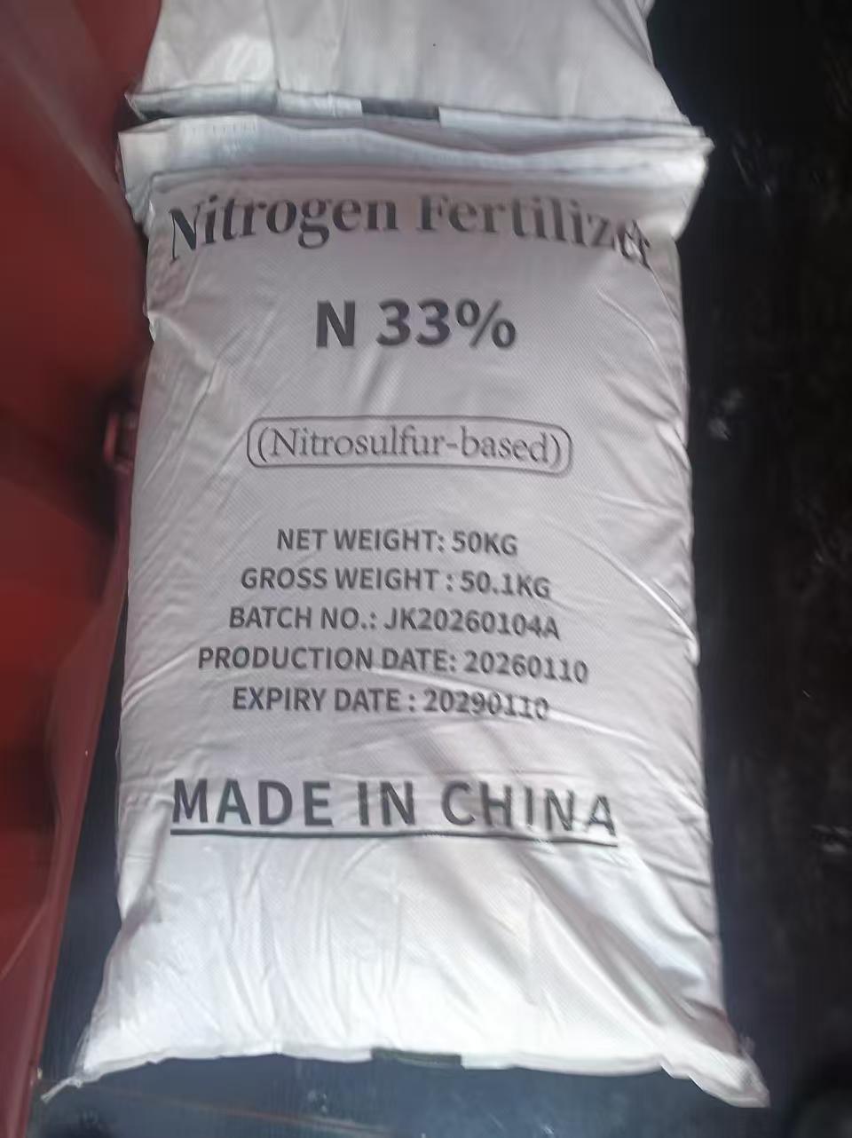 N33 Nitrosulfur Based Fertilizer